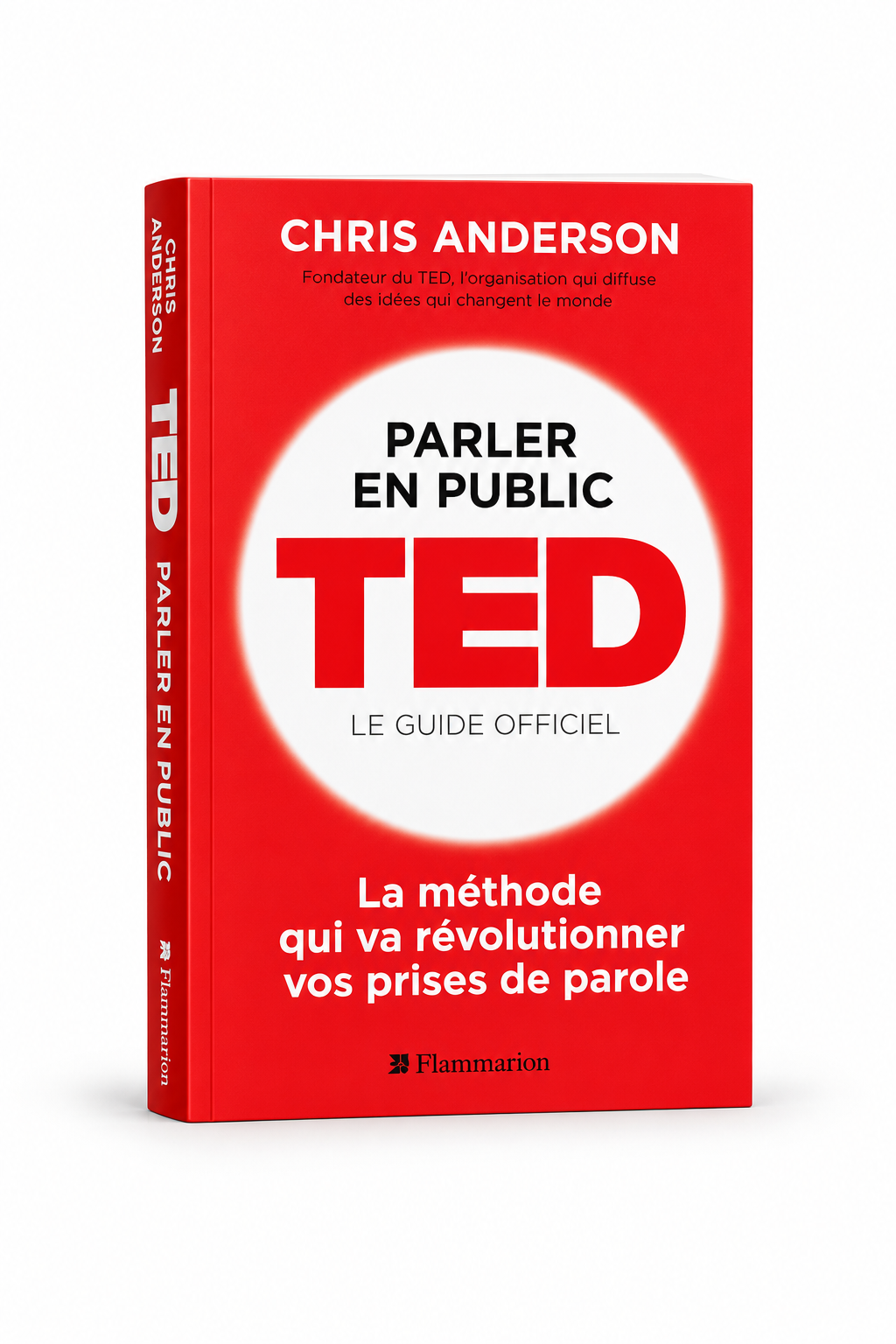 TED parle en public